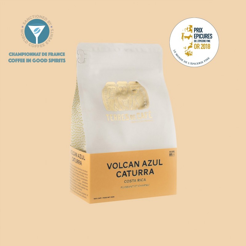 COSTA RICA VOLCAN AZUL CATURRA - 250 GR - café de spécialité