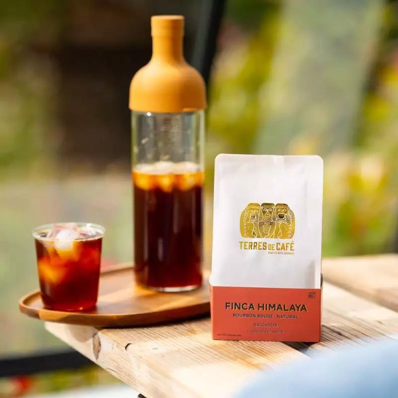 Café SALVADOR FINCA HIMALAYA BOURBON ROUGE 250 g détail torréfaction