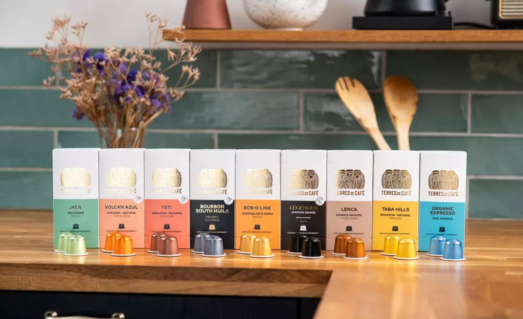 Nouveauté café : Capsules aluminium Terres de Café Réunion