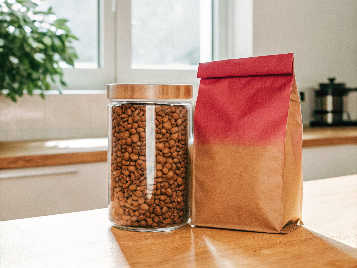 Comment conserver son cafe en grain - bocal hermetique