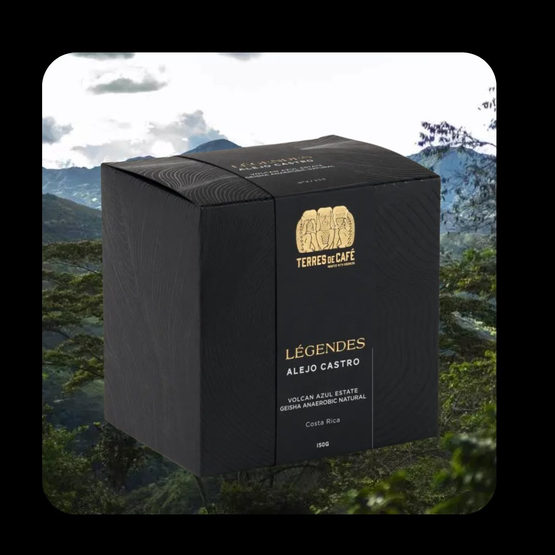 LÉGENDE COSTA RICA - ALEJO CASTRO VOLCAN AZUL ESTATE GEISHA 150GR – café Terres de Café Réunion