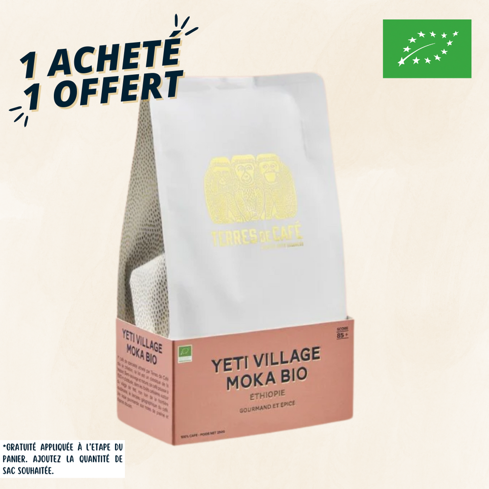 ETHIOPIE YETI VILLAGE MOKA BIO - 250 GR