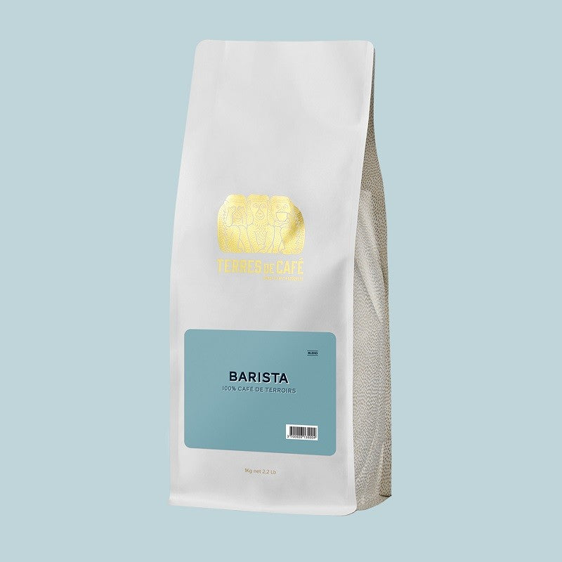 Café blend MELANGE BARISTA 1 kg détail torréfaction