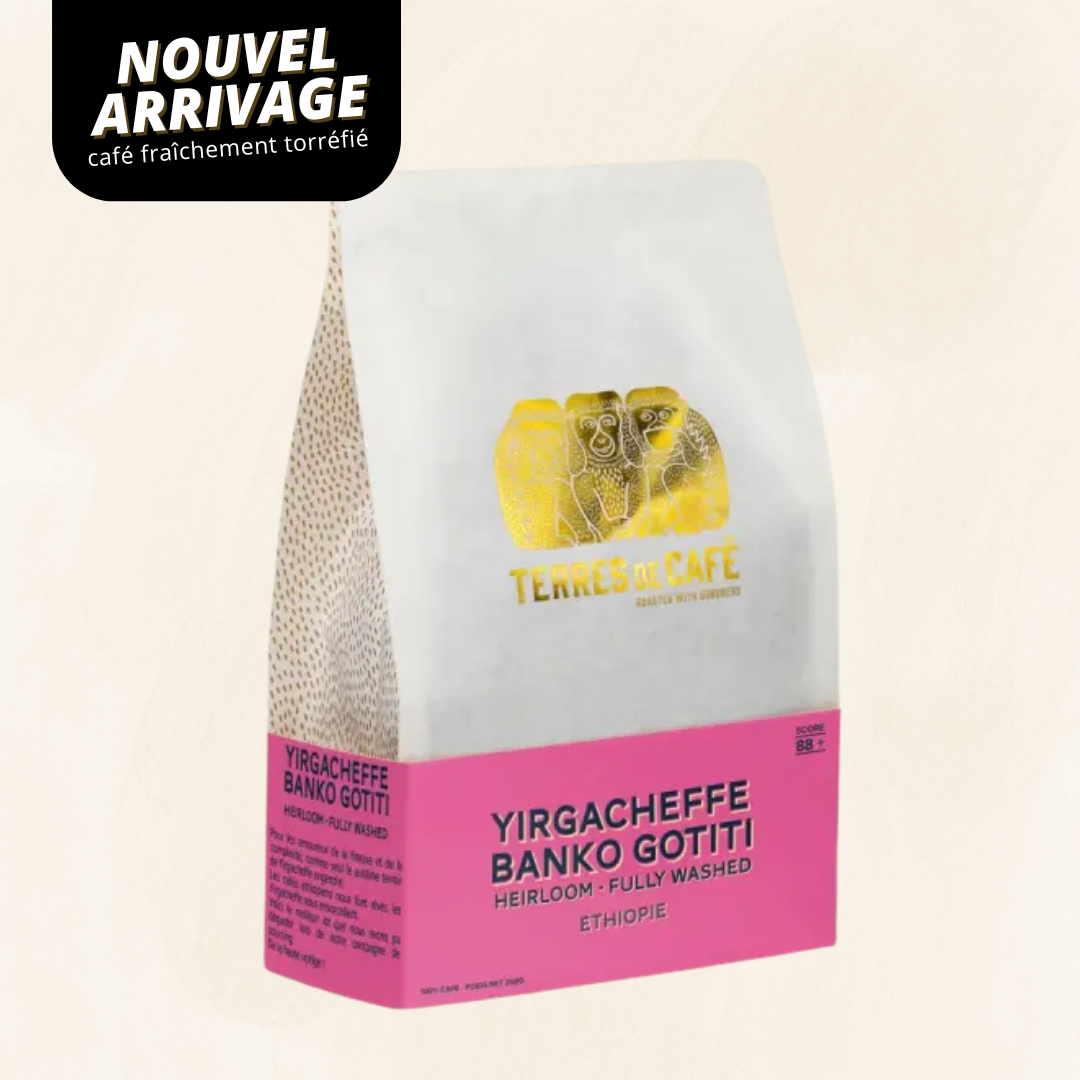 ÉTHIOPIE YIRGACHEFFE BANKO GOTITI - 250 GR
