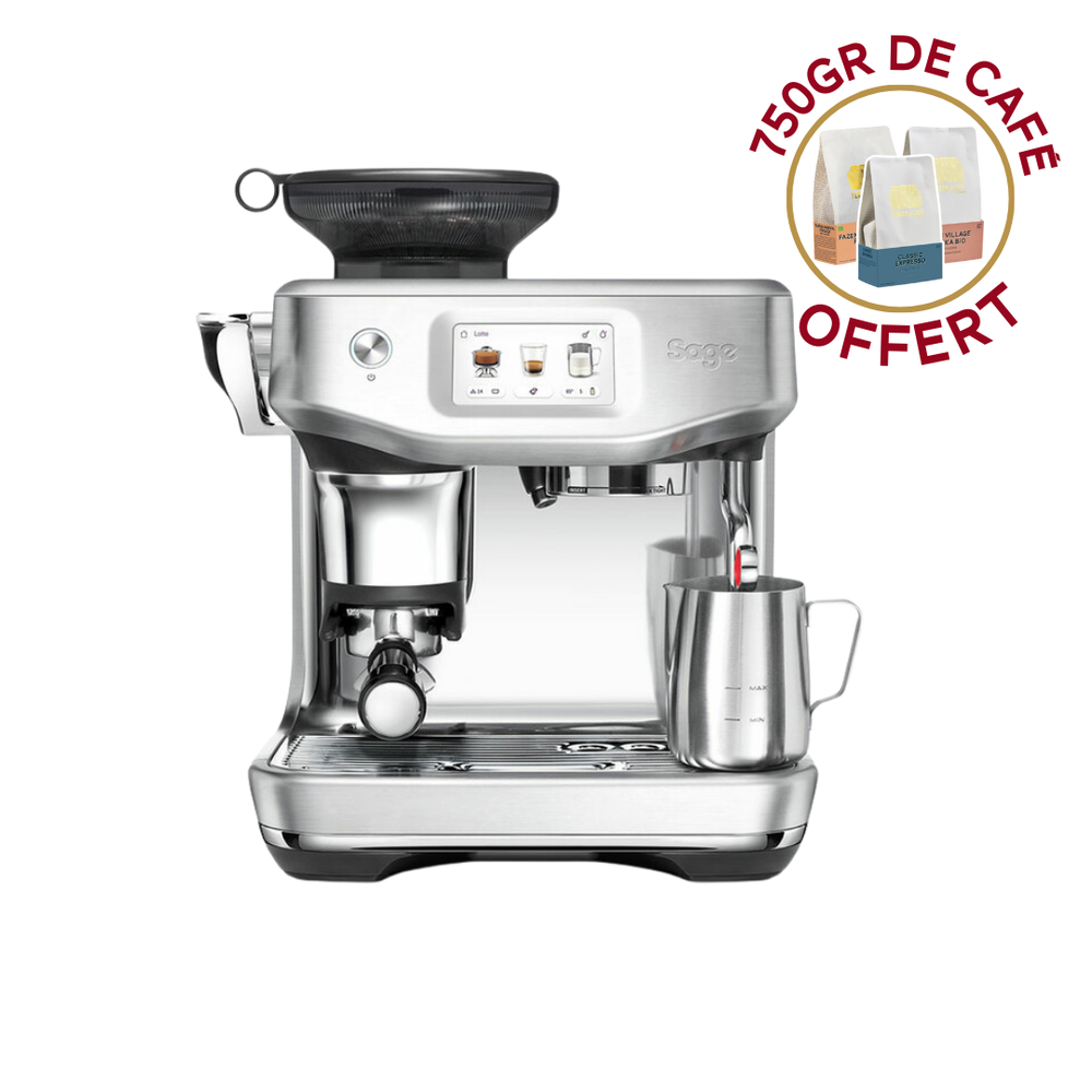 Sage The Barista Touch Impress Acier Inoxydable Brossé
