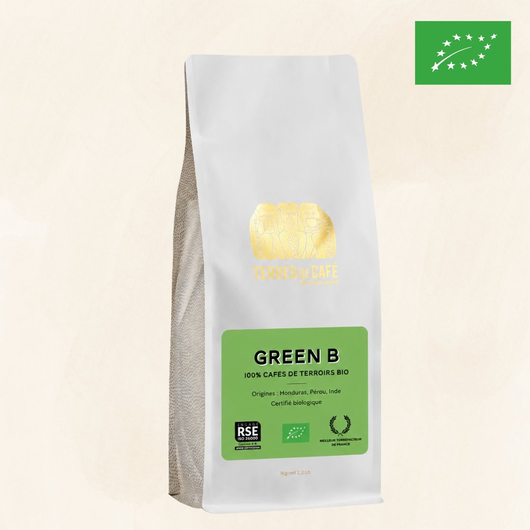 GREEN B - 1KG – café Terres de Café Réunion