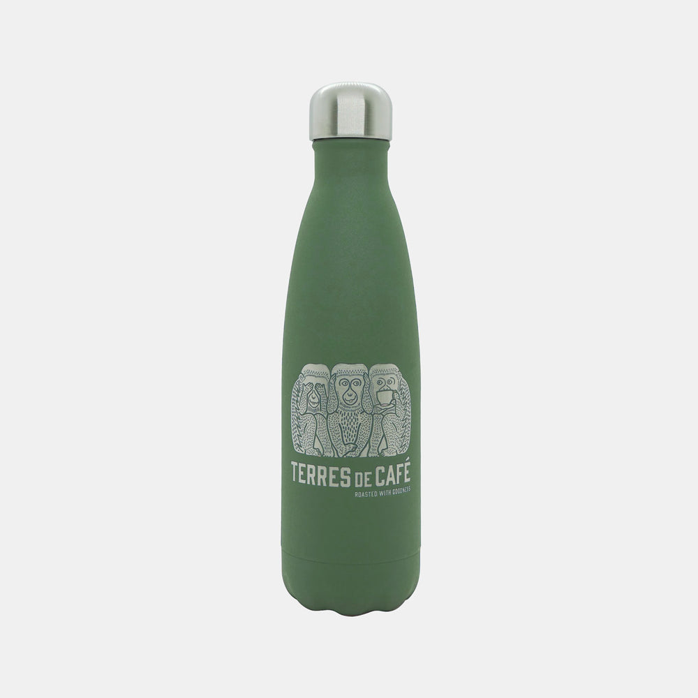 Bouteille Isotherme Terres de Café - Vert